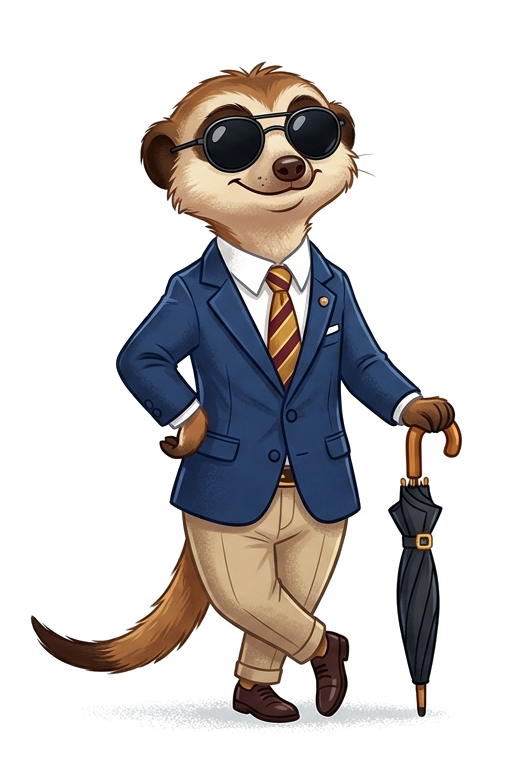 Suricato elegante
